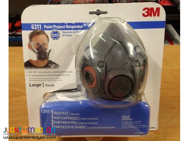 3M 6311 Paint Project Respirator, Large 