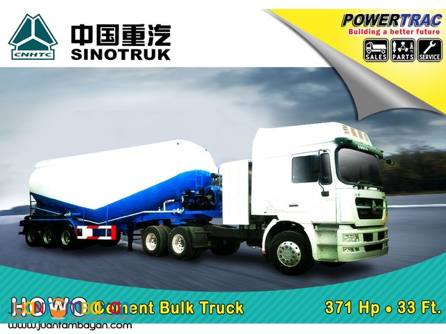 howo cement bulk truck