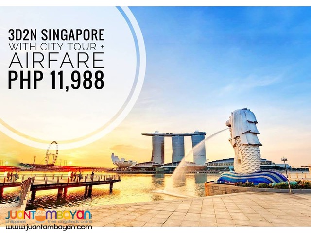 Singapore Promo Tour Package + Airfare