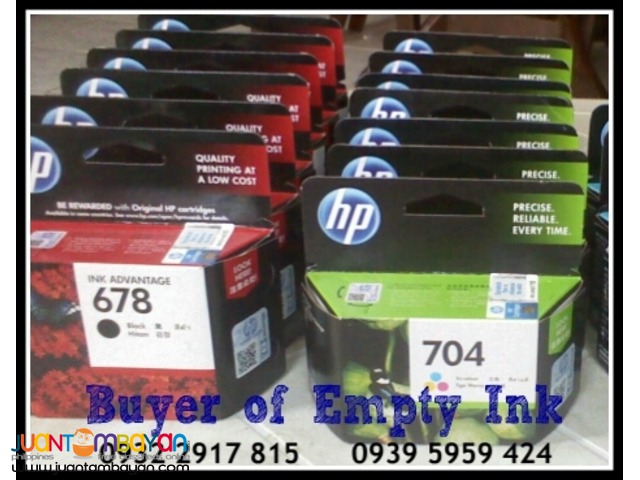Buying HP Empty Ink Cartridge 
