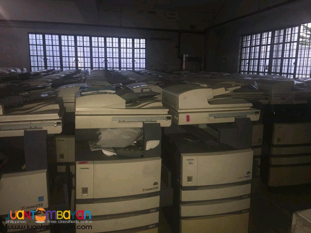 WAREHOUSE SALE on TOSHIBA COPIER MACHINES (AS IS)