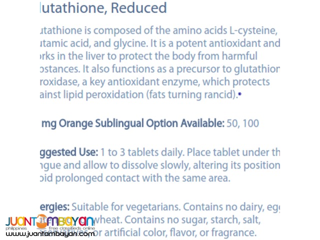 Source Naturals Sublingual Glutathione