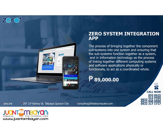 ZERO System Integration App