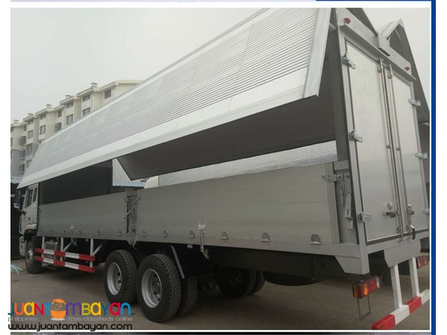 sinotruk howo wing van 10 wheeler