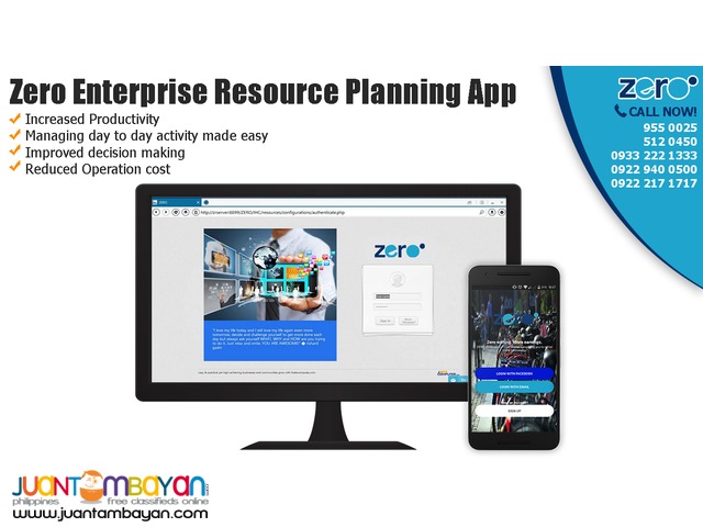 ZERO Enterprise Resource Planning App