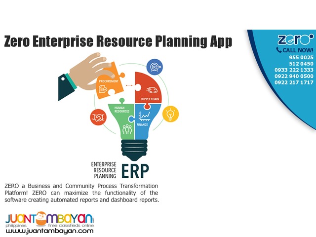 ZERO Enterprise Resource Planning App