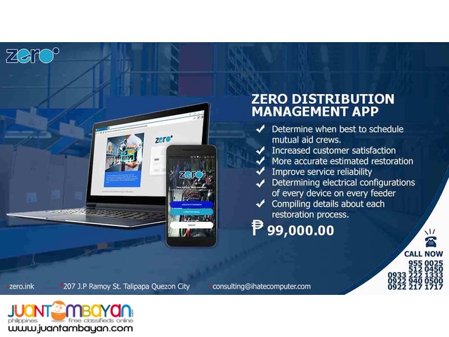 ZERO Distribution Management App