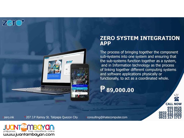 ZERO System Integration App