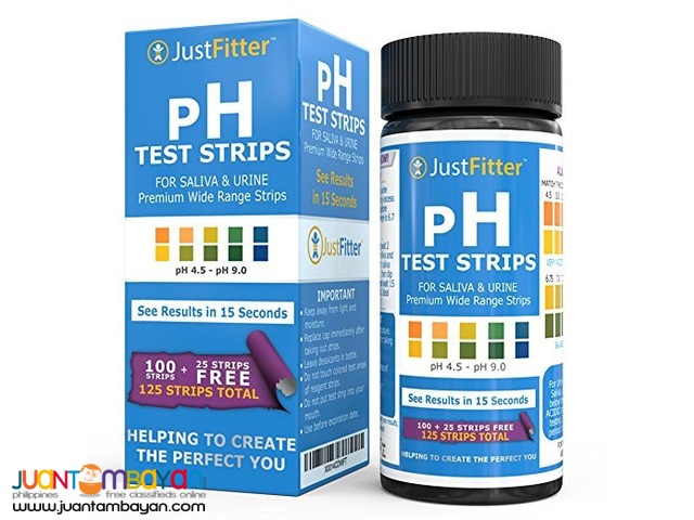 pH Test Strips for Testing Alkaline and Acid Levels in the Body