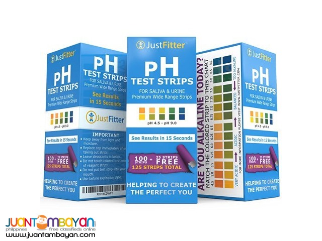 pH Test Strips for Testing Alkaline and Acid Levels in the Body