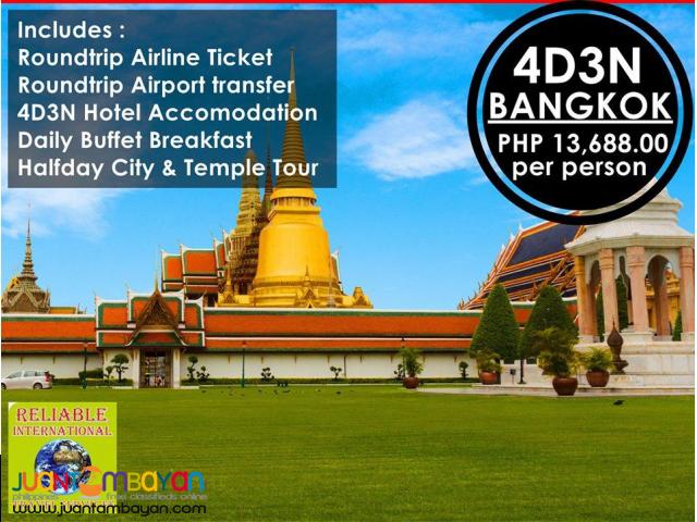 BANGKOK PACKAGE ON PROMO!!