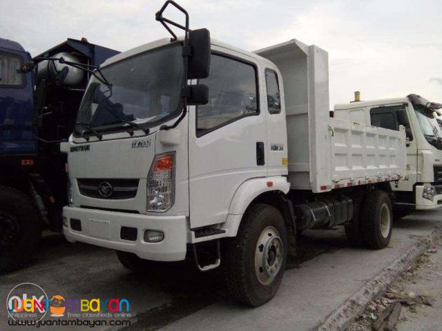 Description Sinotruk Homan H3 4x4 Dump Truck 4 Cubic Payload