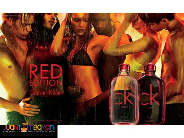 CK ONE RED EDITION FOR HER - CALVIN KLEIN PERFUME FOR WOMEN