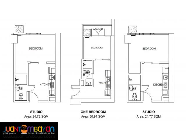 Vista 309 Katipunan - Studio type