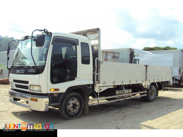 Isuzu Forward Dropside Cargo with Tail Gate