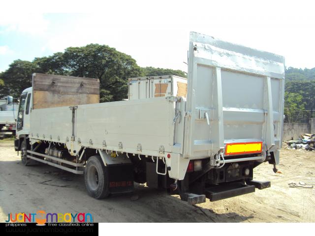 Isuzu Forward Dropside Cargo with Tail Gate