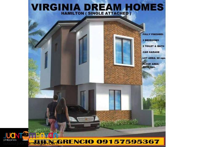 affordable house and lot townhouse at montalban rizal