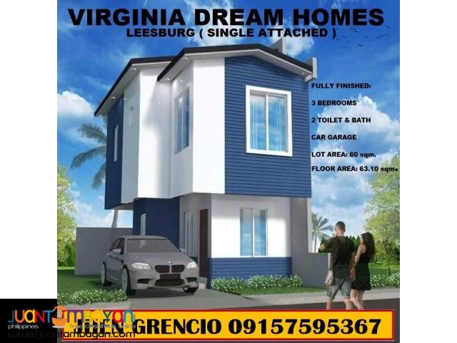 affordable house and lot townhouse at montalban rizal