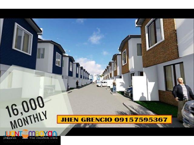 affordable house and lot townhouse at montalban rizal