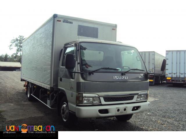 Closed Van Elf Aluminum Isuzu