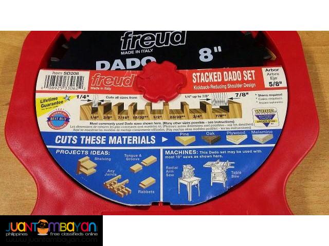 Freud SD208 8-Inch Professional Dado Blade Set