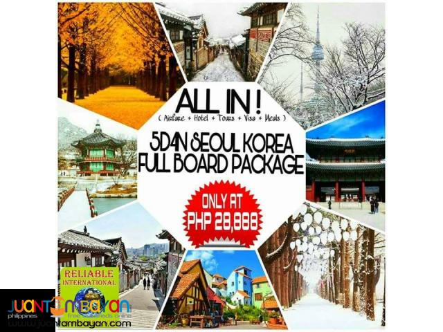 ALL IN KOREA PROMO TOUR PACKAGES