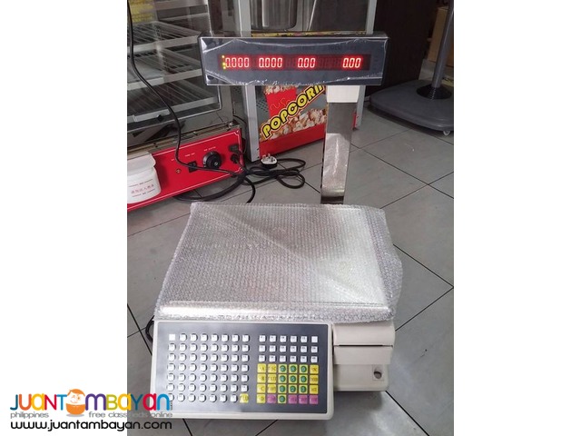 Weighing Scale with Barcode Printer (Brand New)  