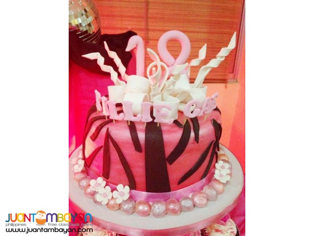 Customized/Elegant Debut Cake