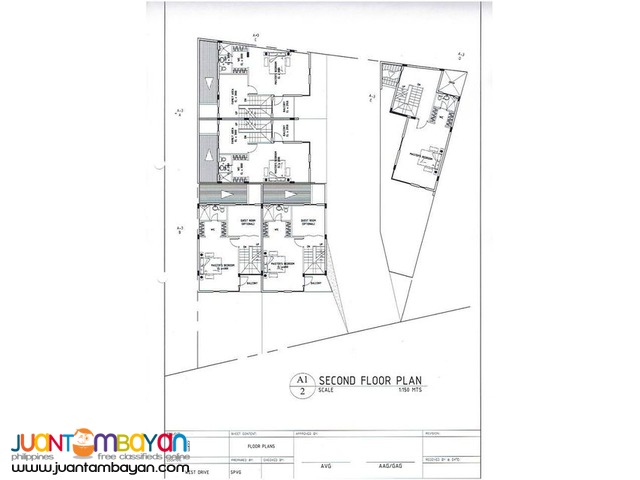 West drive Dao 3 storey townhouse near St. scholastica marikina