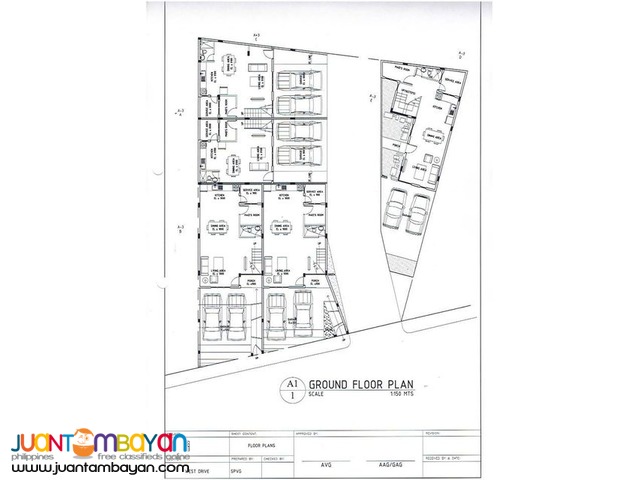 West drive Dao 3 storey townhouse near St. scholastica marikina