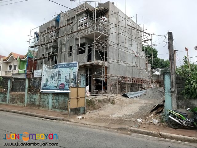 West drive Dao 3 storey townhouse near St. scholastica marikina