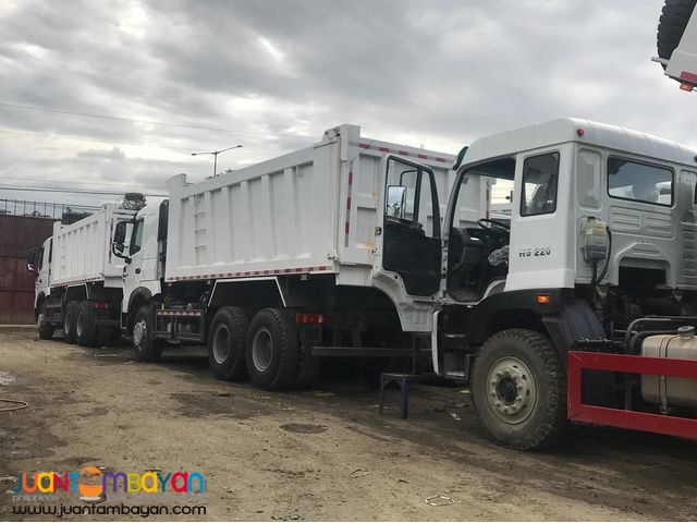 HOWO A7 DUMP TRUCK 10-WHEELER 371 HP