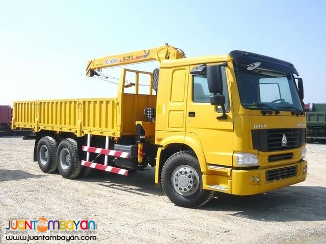 howo A7 boom truck 6.3tons