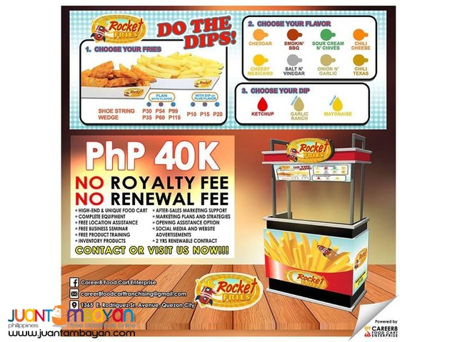 Food Cart Franchise French Fries