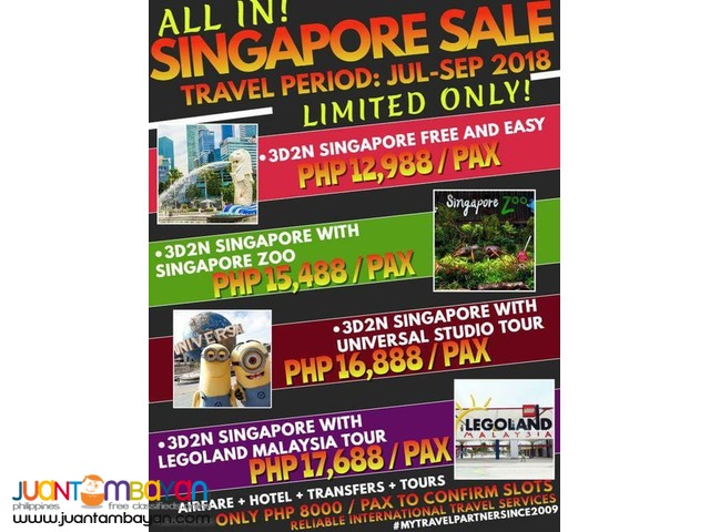 package tour promotion singapore