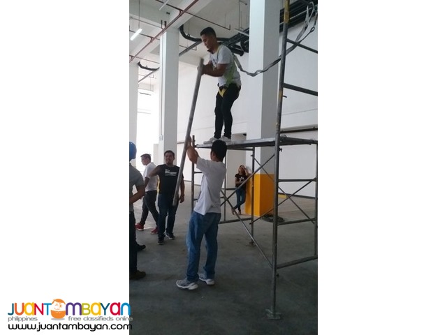 Inhouse Scaffolder Training Scaffold Erection and Dismantling Training 