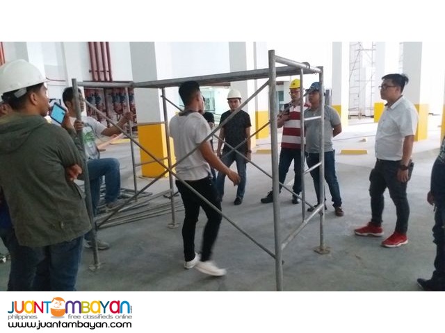 Inhouse Scaffolder Training Scaffold Erection and Dismantling Training 