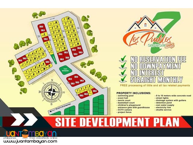 Lot Only @ Los Pueblos Subdivision - Panglao, Bohol