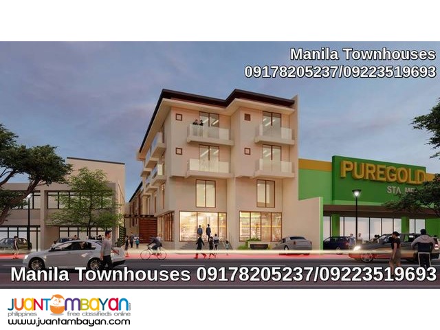 for sale Sta Mesa Manila townhouse flood free near LRT