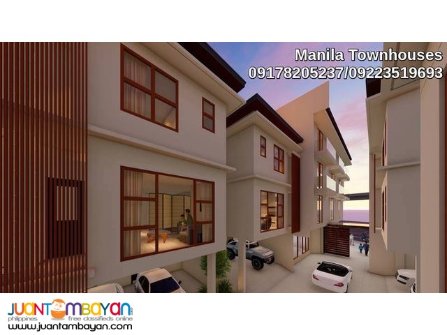 for sale Sta Mesa Manila townhouse flood free near LRT