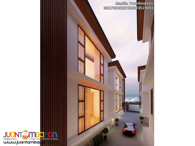 for sale Sta Mesa Manila townhouse flood free near LRT