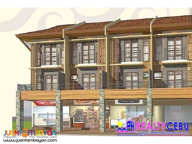 SHOPHOUSE - TOWNHOUSE FOR SALE AT MAZARI COVE INAYAGAN NAGA CEBU