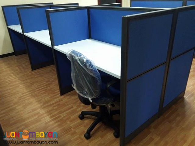 Office Cubicles with Full Fabric