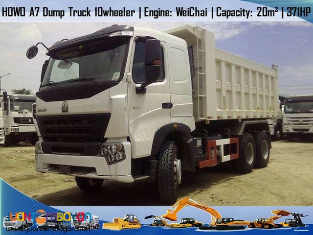 10W HOWO-A7 DUMP TRUCK (20m³)371HP