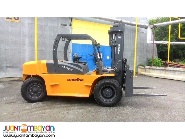 lg100dt Lonking Forklift tcm fd100 10000 kg