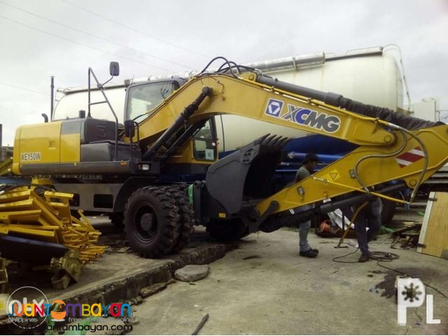 XCMG XE150W WHEEL TYPE EXCAVATOR .58 CUBIC