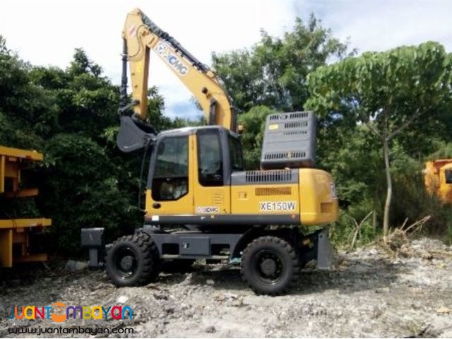 XCMG XE150W WHEEL TYPE EXCAVATOR .58 CUBIC