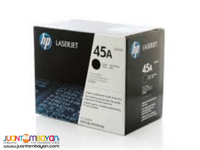 HP 45A Black Original LaserJet Toner Cartridge FREE DELIVERY