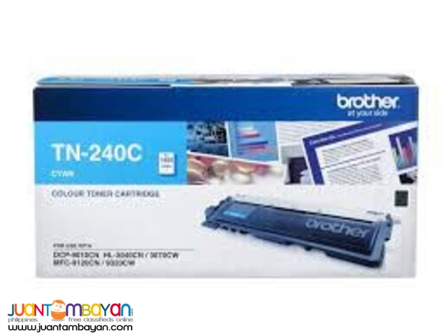 Brother TN240 Cyan Toner Cartridge FREE DELIVERY