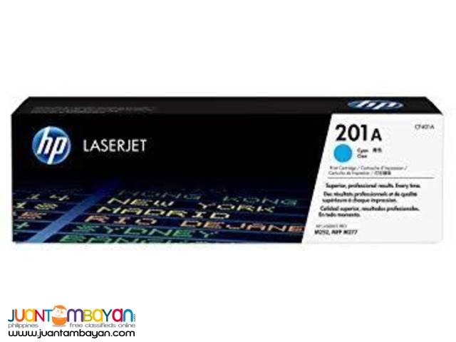 HP 201A Cyan Original LaserJet Toner Cartridge